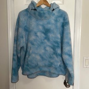 Victoria’s Secret PINK Sherpa Cowl Neck Pullover